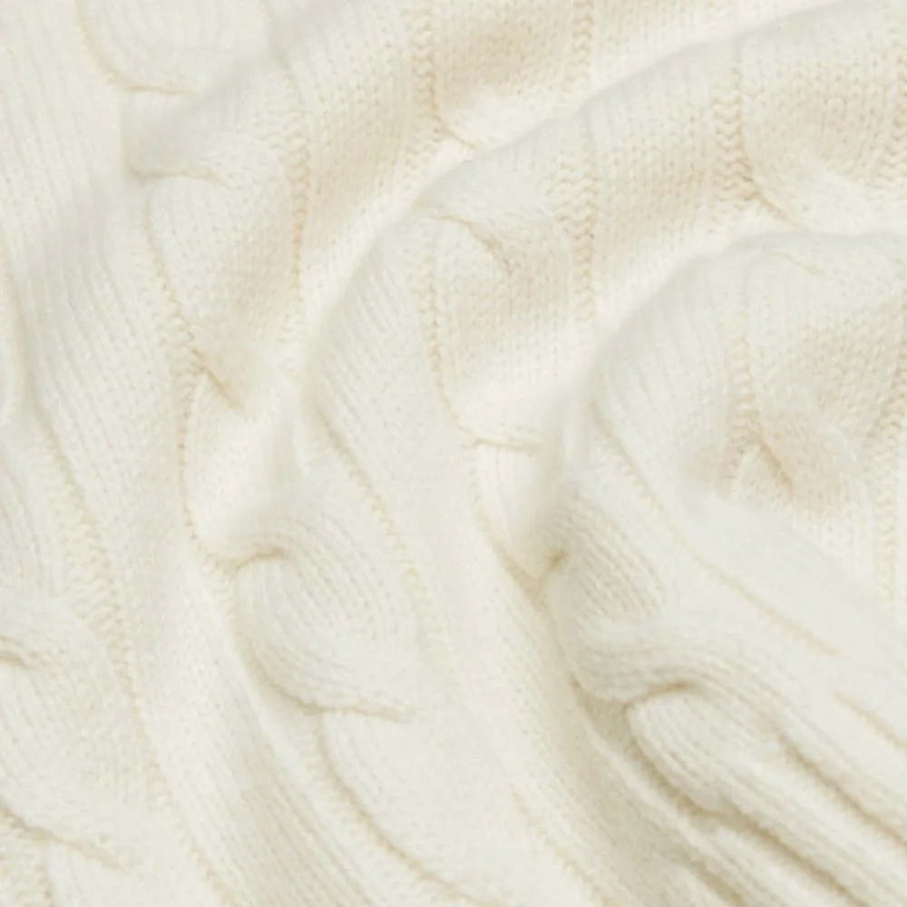 Aritzia Sunday Best Peggy Cropped Cable-knit Sweater.  Size Medium - Picture 5 of 10